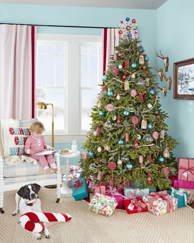 Cách giúp phòng khách nhà bạn tràn ngập không khí Giáng sinh - Ảnh 6.