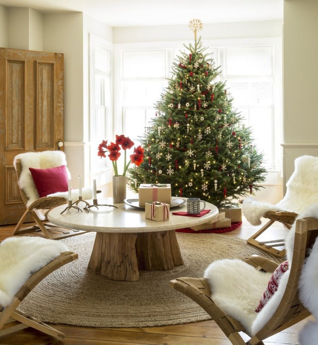 Cách giúp phòng khách nhà bạn tràn ngập không khí Giáng sinh - Ảnh 7.