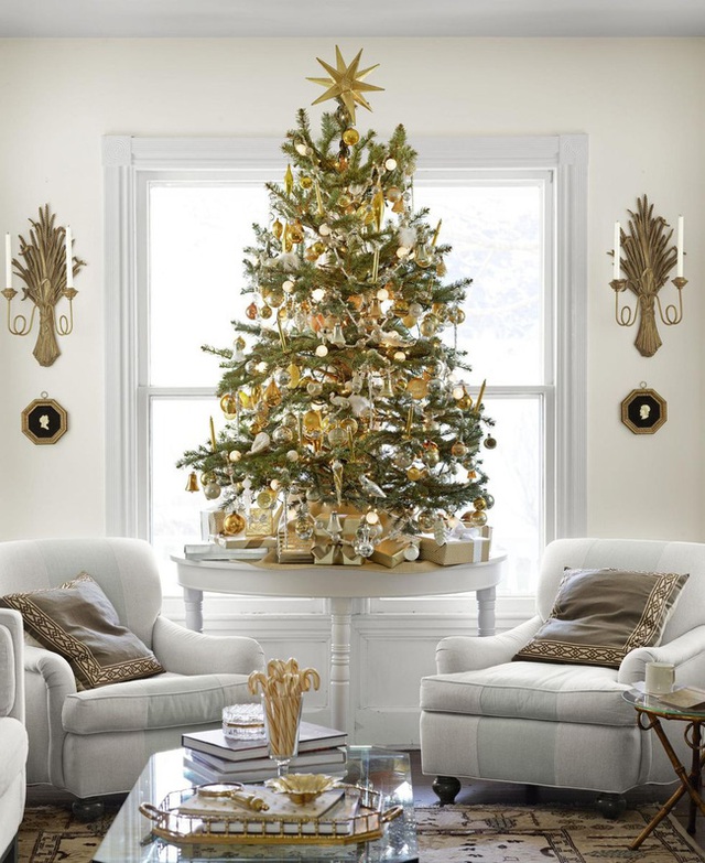 Cách giúp phòng khách nhà bạn tràn ngập không khí Giáng sinh - Ảnh 8.