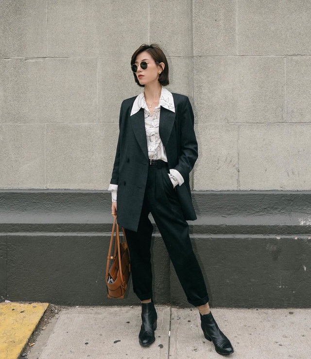 Trời chuyển ấm, chị em mau ôn lại 4 cách diện blazer sau cho thanh lịch và thời thượng - Ảnh 9.