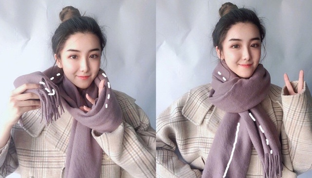 5 cách quàng khăn siêu xinh kiểu Hàn Quốc để bạn diện ngay trong ngày gió lạnh căm căm  - Ảnh 8.
