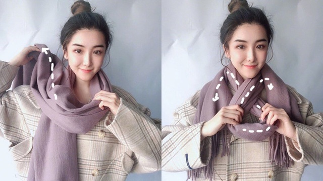 5 cách quàng khăn siêu xinh kiểu Hàn Quốc để bạn diện ngay trong ngày gió lạnh căm căm  - Ảnh 9.