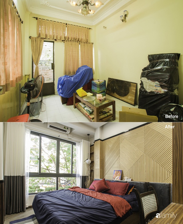 Ngôi nhà 3 tầng rộng 100m² cũ kỹ, tồi tàn suốt 20 năm được thay áo mới đẹp hiện đại sau 2 tháng cải tạo ở Sài Gòn - Ảnh 9.