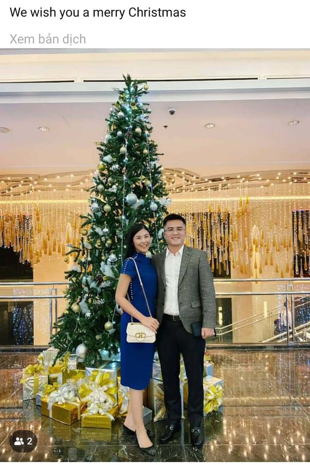 Chồng chưa cưới công khai đăng ảnh đón Giáng sinh cùng Hoa hậu Ngọc Hân - Ảnh 1.