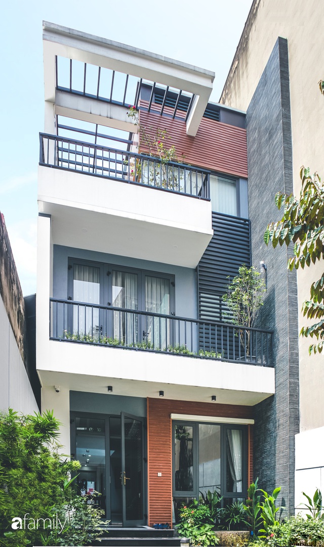 Ngôi nhà phố cho gia đình 3 thế hệ với chiều dài 36m² tạo ấn tượng mạnh nhờ tông màu trung tính ở Hà Nội - Ảnh 5.