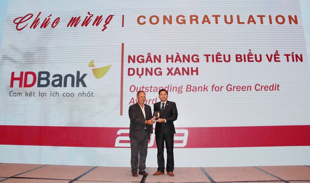 HDBank nhận giải Ngân hàng Tiêu biểu về Tín dụng Xanh  - Ảnh 1.