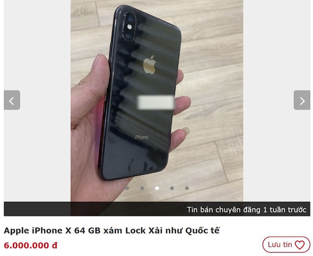 iPhone X được chào bán giá 6 triệu đồng tại Việt Nam - Ảnh 1.