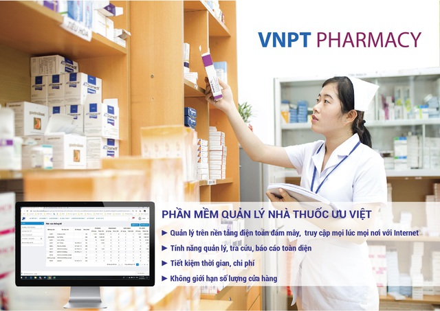 Quản lý và doanh thu thuốc tăng cao nhờ VNPT Pharmacy - Ảnh 1.