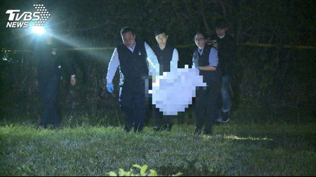 Cảnh sát Đài Loan tìm thấy thi thể nạn nhân bên bờ sông Đạm Thủy.