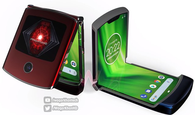 
Motorola RAZR sẽ hồi sinh với phiên bản màn hình gập. Ảnh: Waqar Khan.
