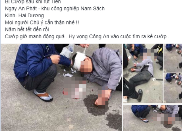 Thông tin vụ việc không đúng được nam thanh niên tên Tr. đưa lên mạng xã hội khiến nhiều người lo lắng