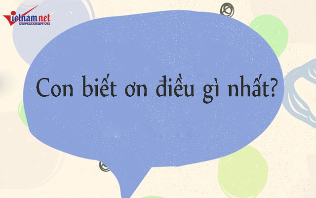 C&acirc;u hỏi n&agrave;y khuyến kh&iacute;ch trẻ b&agrave;y tỏ l&ograve;ng biết ơn v&agrave; sự t&ocirc;n trọng với những người đ&atilde; gi&uacute;p đỡ m&igrave;nh. Những điều tươi s&aacute;ng n&agrave;y c&ograve;n gi&uacute;p trẻ cảm thấy hạnh ph&uacute;c hơn trong cuộc sống.