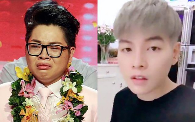 Đức Phúc trước khi phẫu thuật thẩm mỹ sở hữu ngoại hình khá khiêm tốn với cánh mũi to, cằm ngắn và phần hàm hô. Sau dao kéo, anh chàng tự tin hơn rất nhiều.