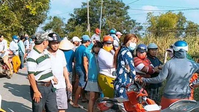 Vụ giết người ở xã Thuận Thành, Cần Giuộc gây chấn động dư luận. Ảnh: Báo Giao thông