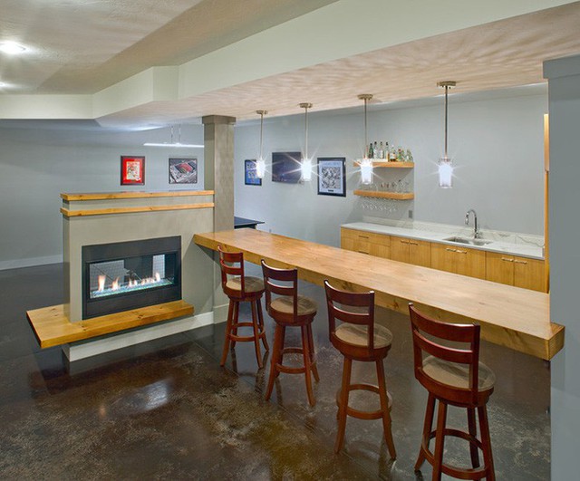
Cũng có rất nhiều phong cách thiết kế quầy bar tại nhà khác nhau để bạn lựa chọn theo sở thích.
