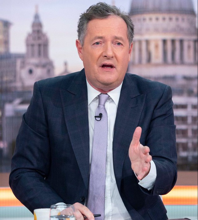 Nhà báo Piers Morgan.