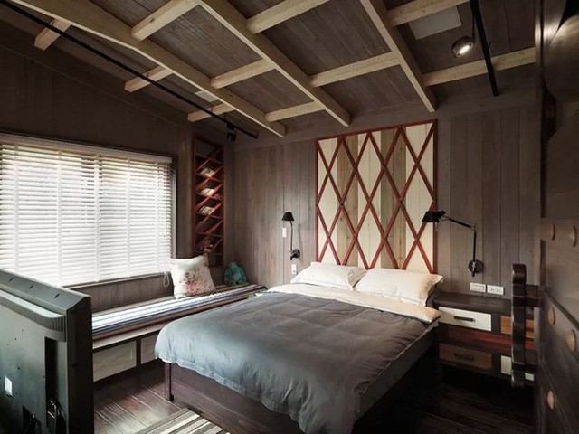 
Phòng ngủ chính với thiết kế đơn giản, tinh tế.
