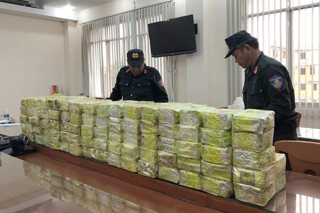 
 Số ma túy bị thu giữ trong ngày 20/3. Ảnh: Thái Linh.
