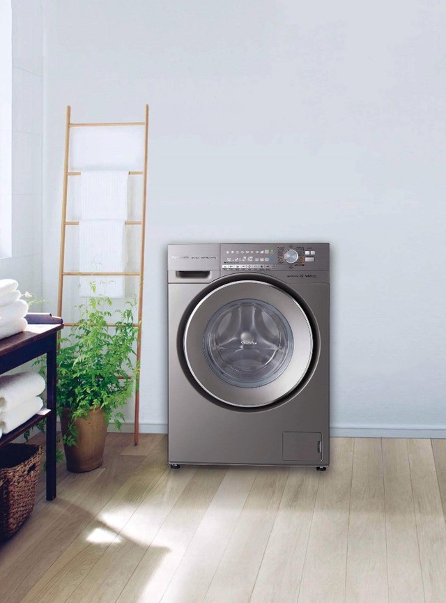 Tinh tế như một món “décor” là phong cách thiết kế của các máy giặt Panasonic