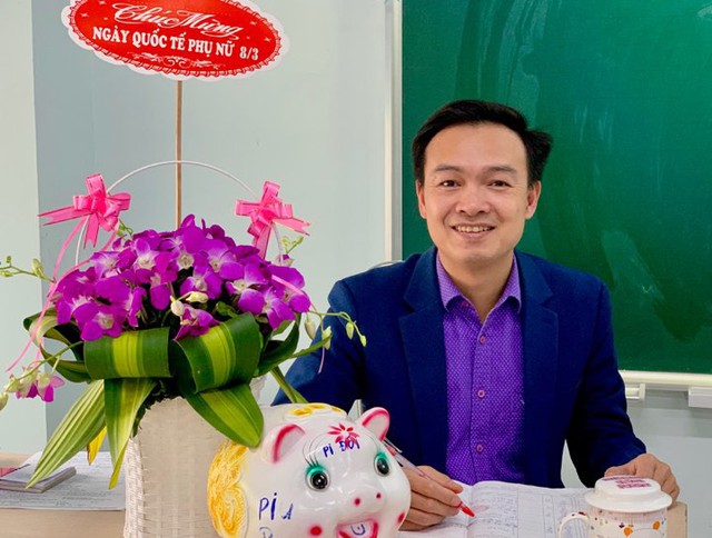 Thầy Trần Mạnh Tùng - Giáo viên Trường THPT Dân lập Lương Thế Vinh (Hà Nội).