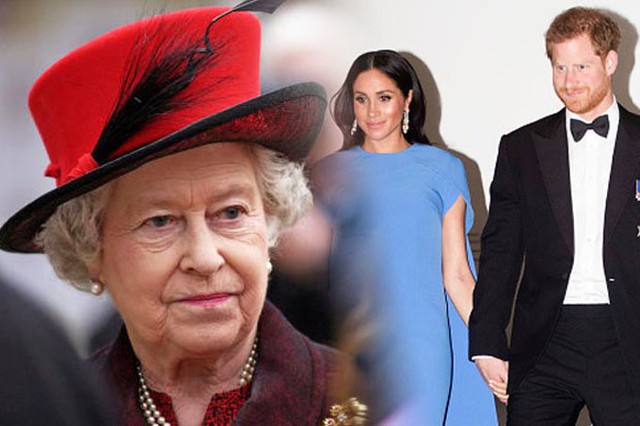 Nữ hoàng và Thái tử Charles lo sợ nhà Sussex có thể sẽ làm điều mình muốn nếu như được tách biệt hoàn toàn khỏi Điện Buckingham và Điện Kensington. Ảnh: Daily Star.