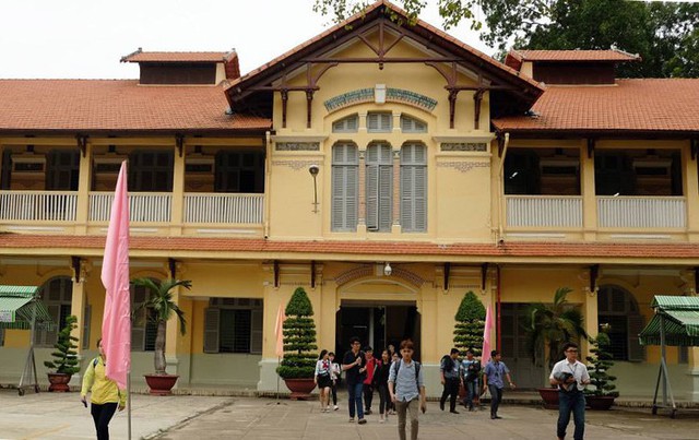 Cơ sở chính Đại học Sài Gòn ở quận 5, TP HCM. Ảnh: Mạnh Tùng.