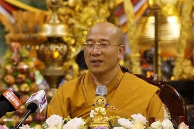 
Đại sư Thích Trúc Thái Minh - trụ trì chùa Ba Vàng.
