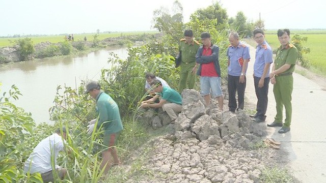 
Hiện trường vụ án mạng. Ảnh: Hiền Đệ
