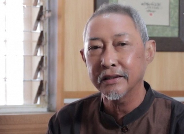 Hình ảnh mới nhất của nghệ sĩ Lê Bình cho thấy ông đã khoẻ hơn nhiều sau gần 1 năm điều trị ung thư.