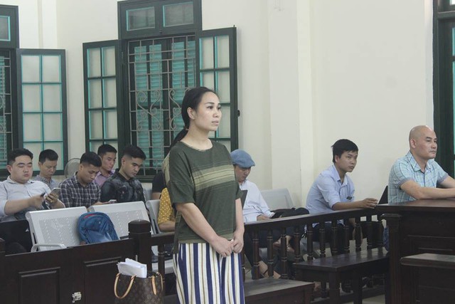 
Bị cáo Nguyễn Thị Vân tại tòa. Ảnh: VTC
