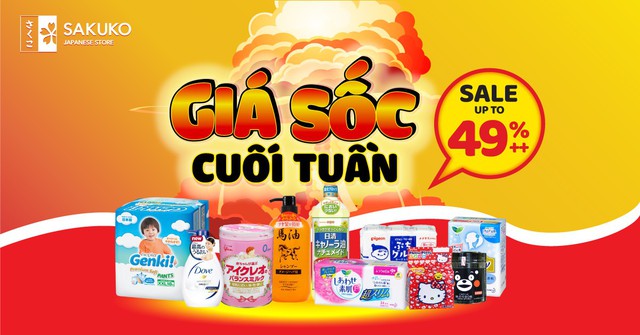 Hơn 10.000 sản phẩm ưu đ&atilde;i l&ecirc;n đến 49%