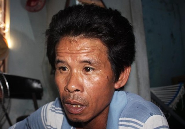 
Ông Tô Văn Hiền, nạn nhân sống sót sau vụ tai nạn xe Lexus biển 6666 lao vào đám tang. Ảnh: Minh Hoàng.
