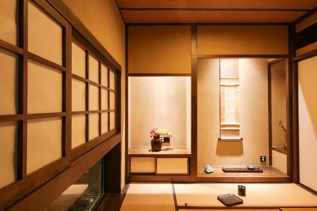 
Không gian trà đạo mang phong cách Nhật dành cho gia đình.
