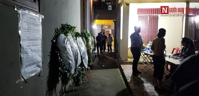 
Nạn nhân Trần Thị Thu H. đang được tổ chức tang lễ tại nhà. Ảnh: NĐT
