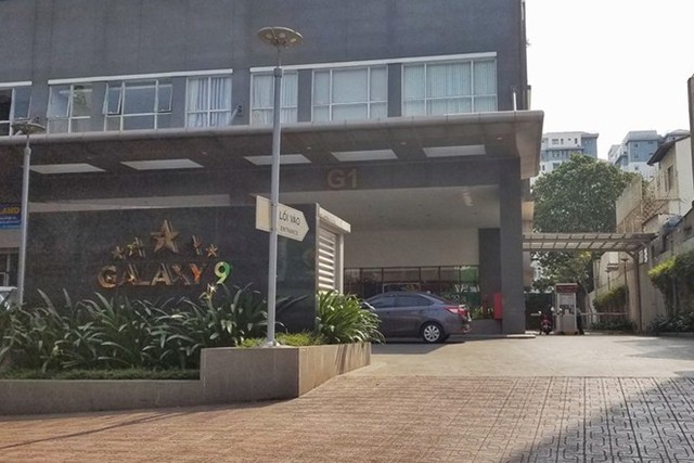 Chung cư Galaxy 9, nơi xảy ra vụ việc.