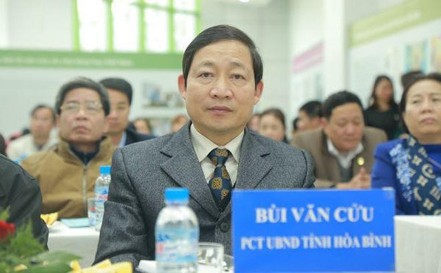 Ông Bùi Văn Cửu - Phó chủ tịch UBND tỉnh Hoà Bình.