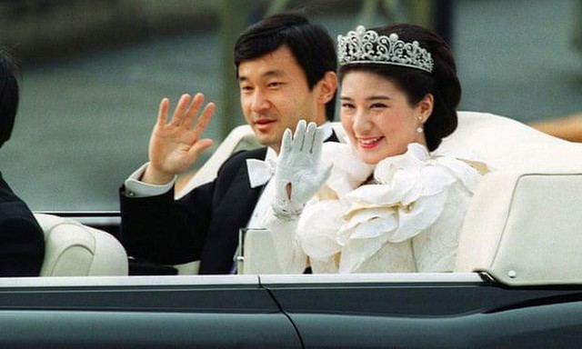 Đám cưới của Thái tử Naruhito và Công nương Masako năm 1993. (Ảnh: EPA)