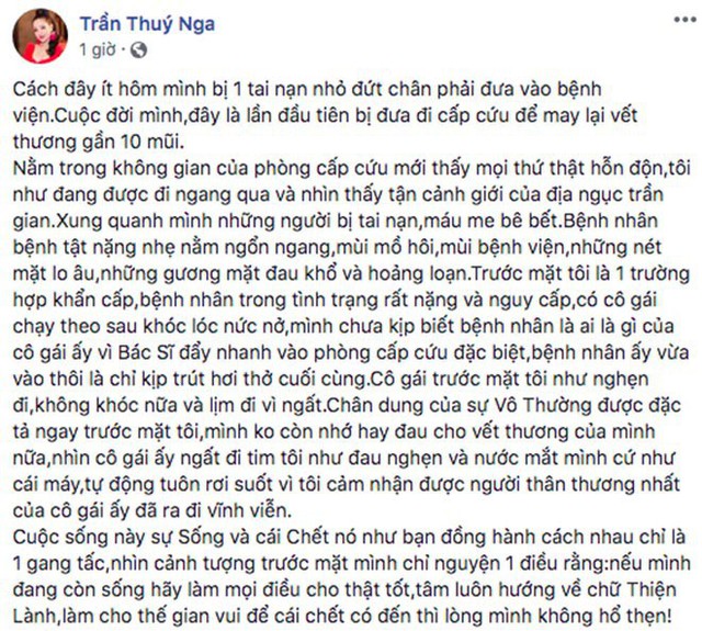 Chia sẻ mới nhất của Thúy Nga.