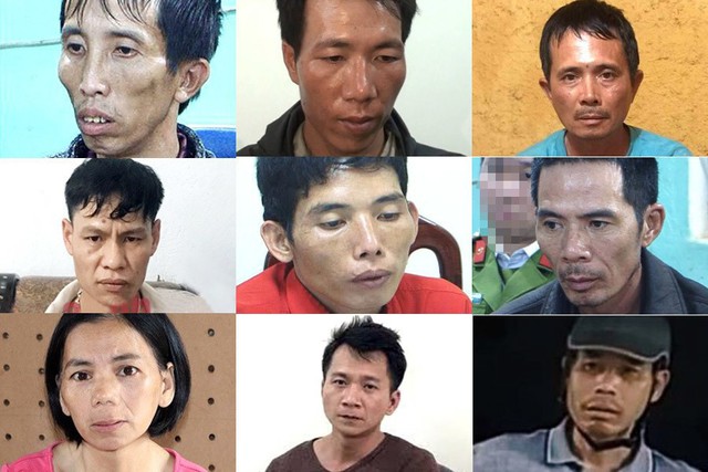 9 nghi phạm liên quan vụ án nữ sinh giao gà bị sát hại ở Điện Biên.