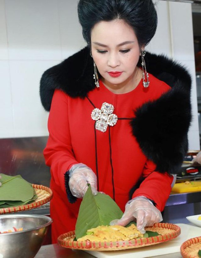 Với Thanh Lam, nấu ăn cũng là nghệ thuật.