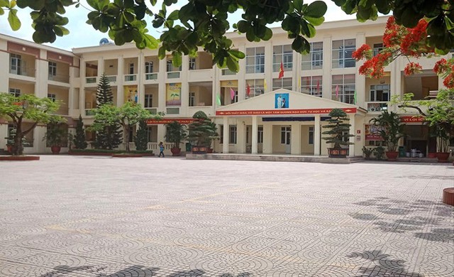 
Trường tiểu học Quán Toan, nơi xảy ra sự việc. Ảnh: M.K
