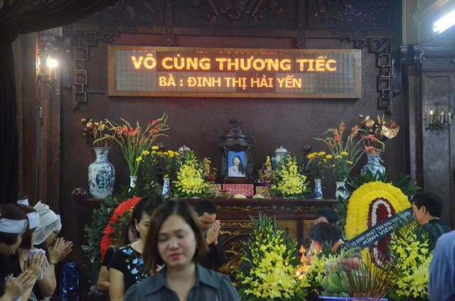 Lễ tang chị Đinh Thị Hải Yến được tổ chức chiều ngày 2/5.