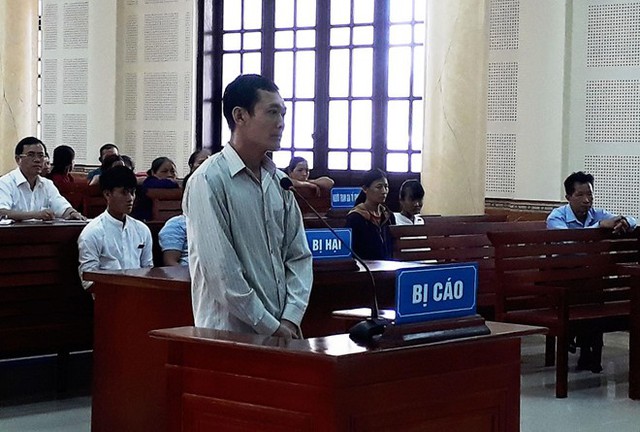
Bị cáo Nguyễn Xuân Tân. Ảnh: N.H.
