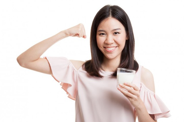 
Sữa tươi giàu protein và canxi, ít calo. Ảnh: Shutterstock
