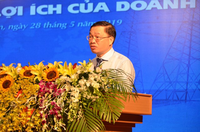 
Ông Nguyễn Anh Tuấn - Cục trưởng Cục Điều tiết Điện lực phát biểu khai mạc Hội thảo
