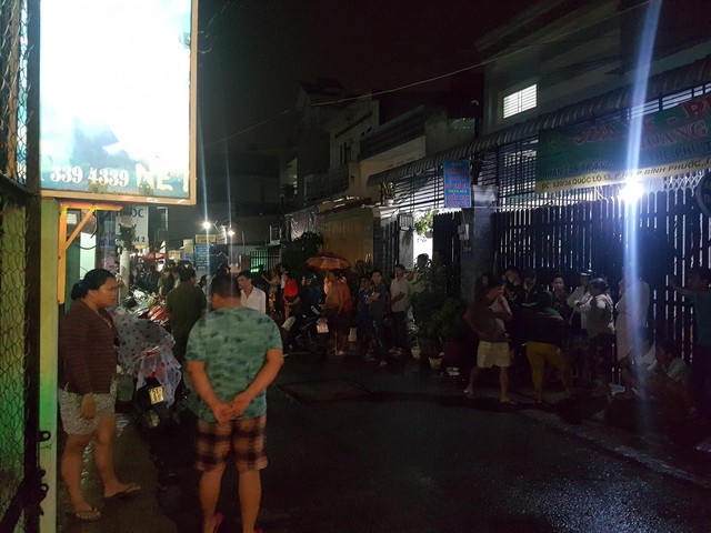 
Hiện trường nơi xảy ra vụ việc

