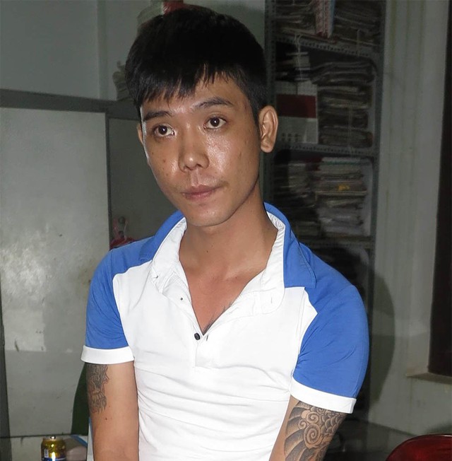 
 Ng&ocirc; Đ&igrave;nh H&acirc;n tại cơ quan c&ocirc;ng an
