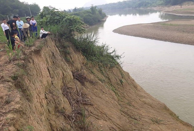 Đoạn s&ocirc;ng xảy ra vụ việc. Ảnh: B&aacute;o Thanh H&oacute;a.
