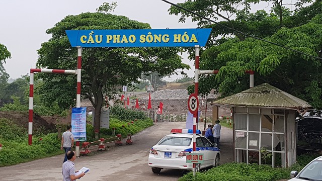 Cầu phao sông Hóa giờ chỉ còn là ký ức người dân 2 địa phương Thái Bình và Hải Phòng