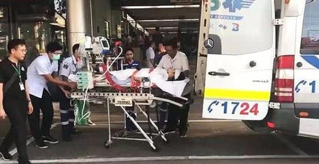 
 Butsaran Thongchew nhập viện trong tình trạng nguy kịch. Ảnh: Asia News Network.
